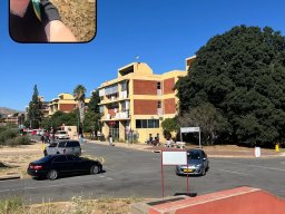 25.04. Auf dem Weg zum Campus